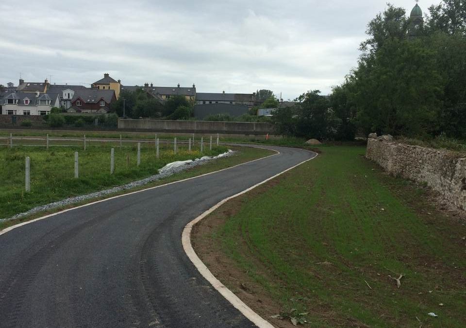 Convent Bridge to Galloping Fields, Clonmel Greenway.